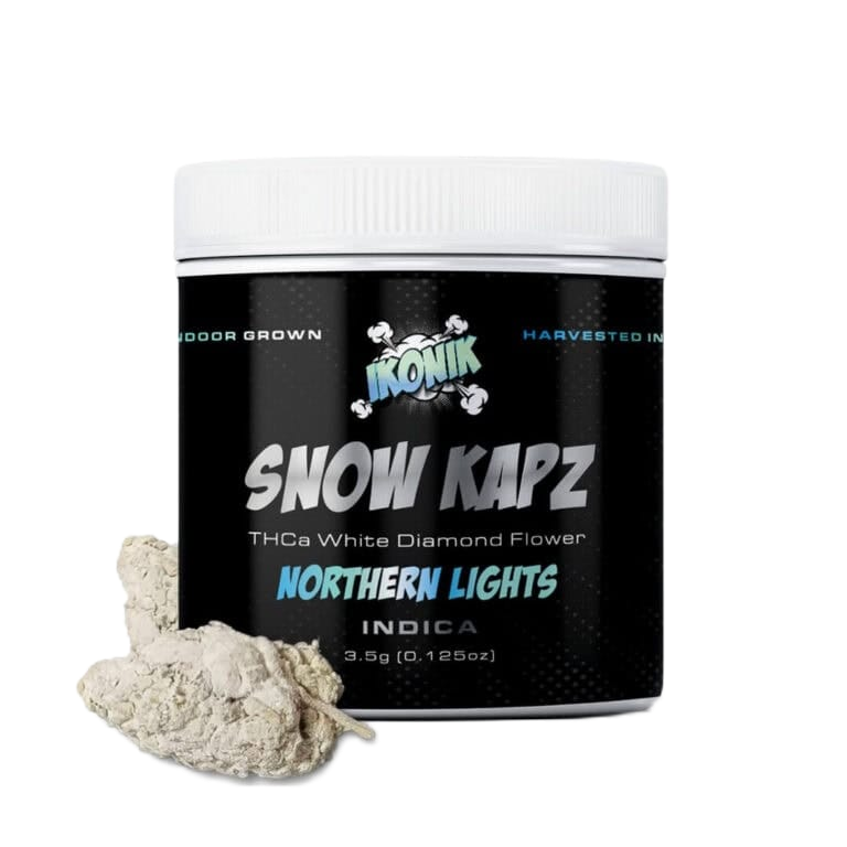 Ikonik – IK SnowKapz 3.5g Jar THCA / Northern Lights